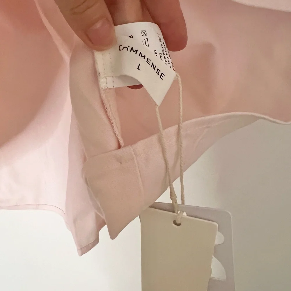 Commense Pink Ruffle Pajama Set - Picture 3 of 3